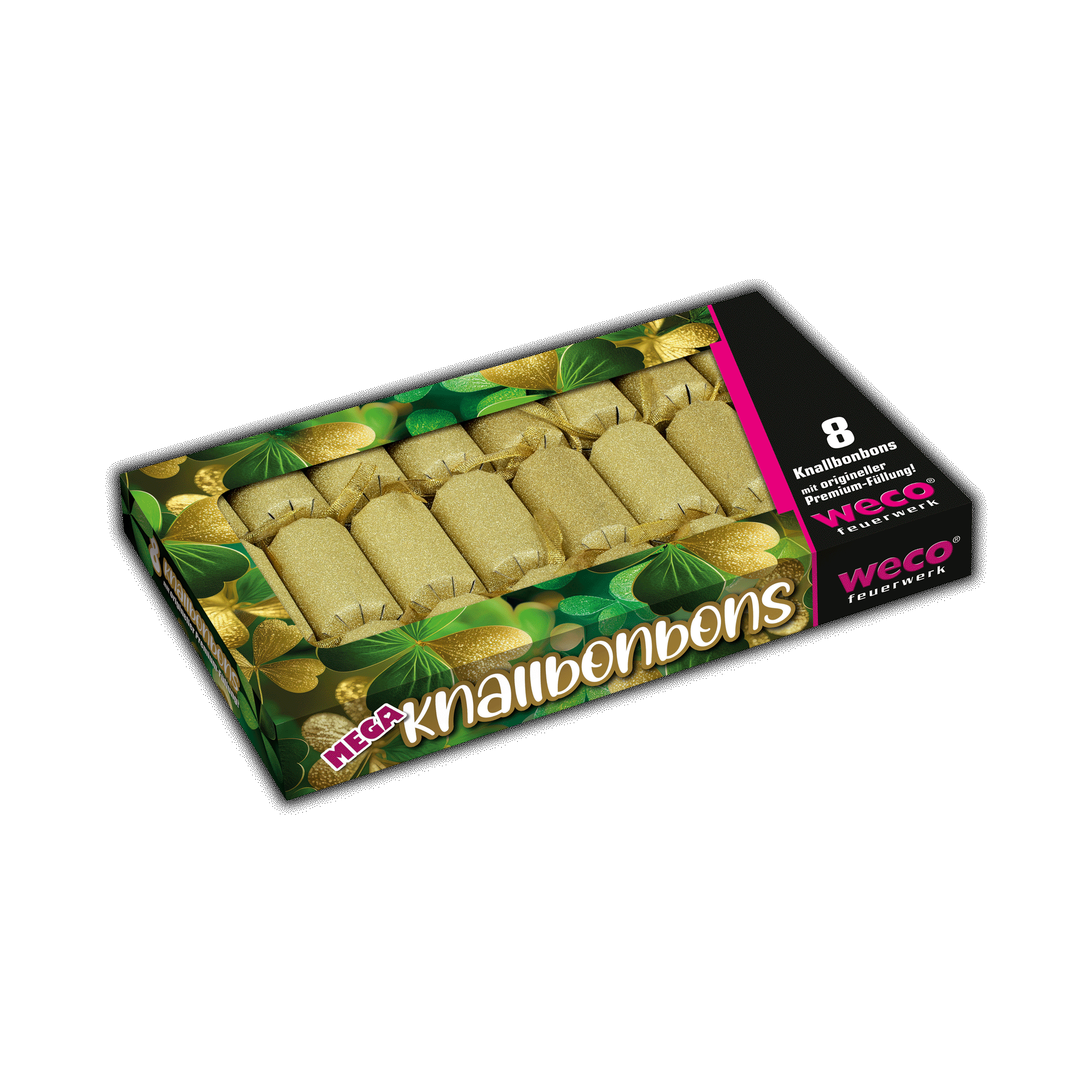 Knallbonbon matt gold