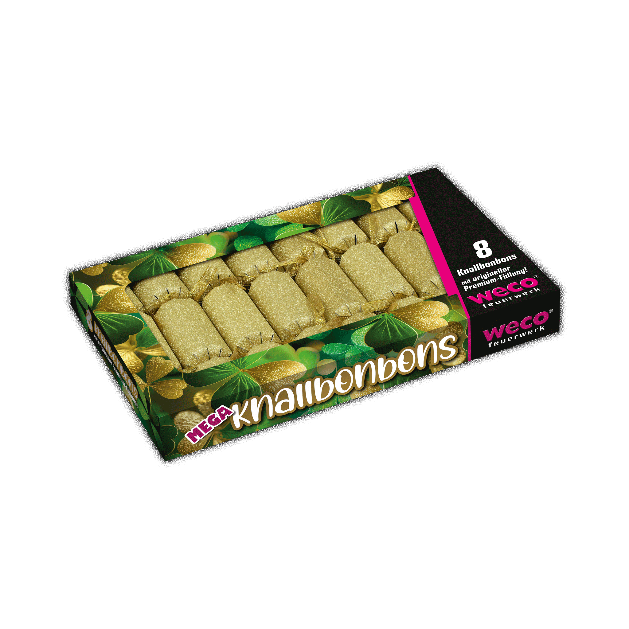 Knallbonbon matt gold