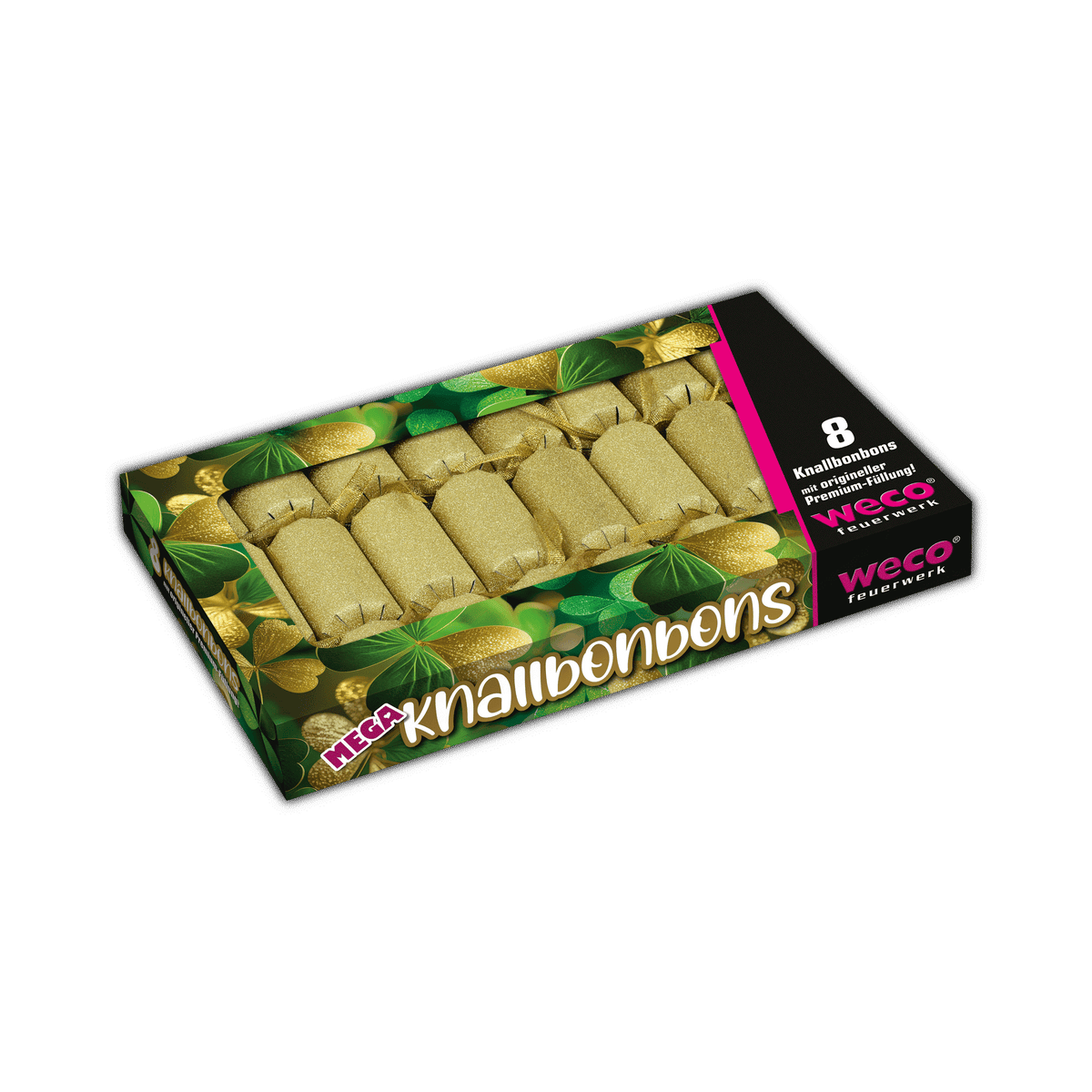 Knallbonbon matt gold