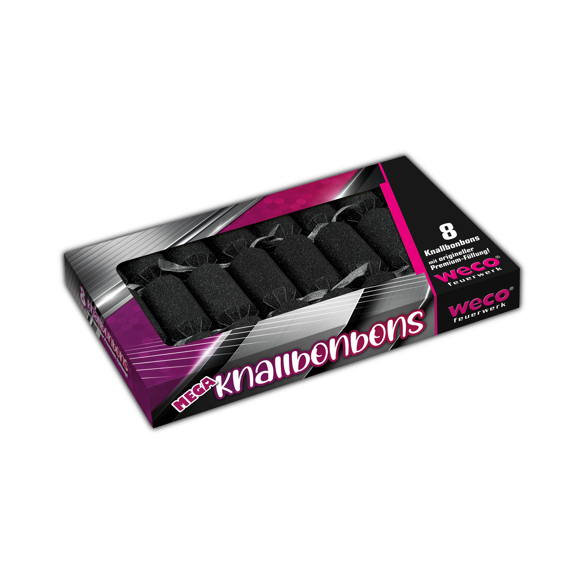Knallbonbon matt schwarz