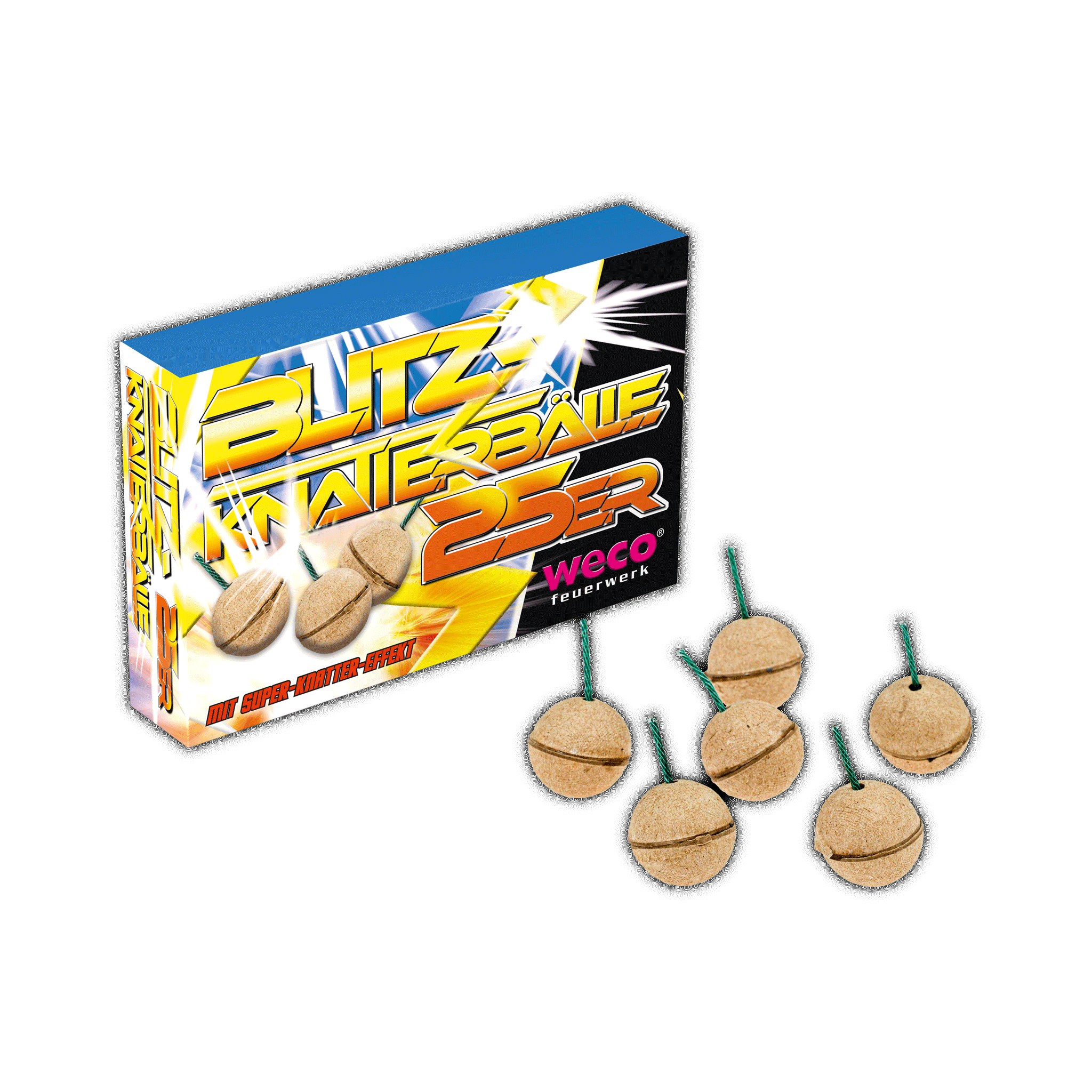 Blitz-Knatterbälle
