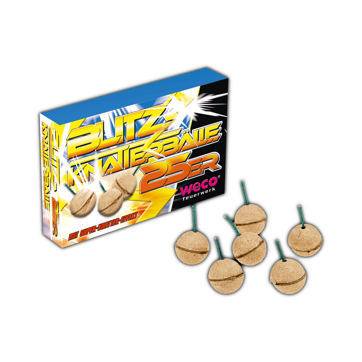 Blitz-Knatterbälle