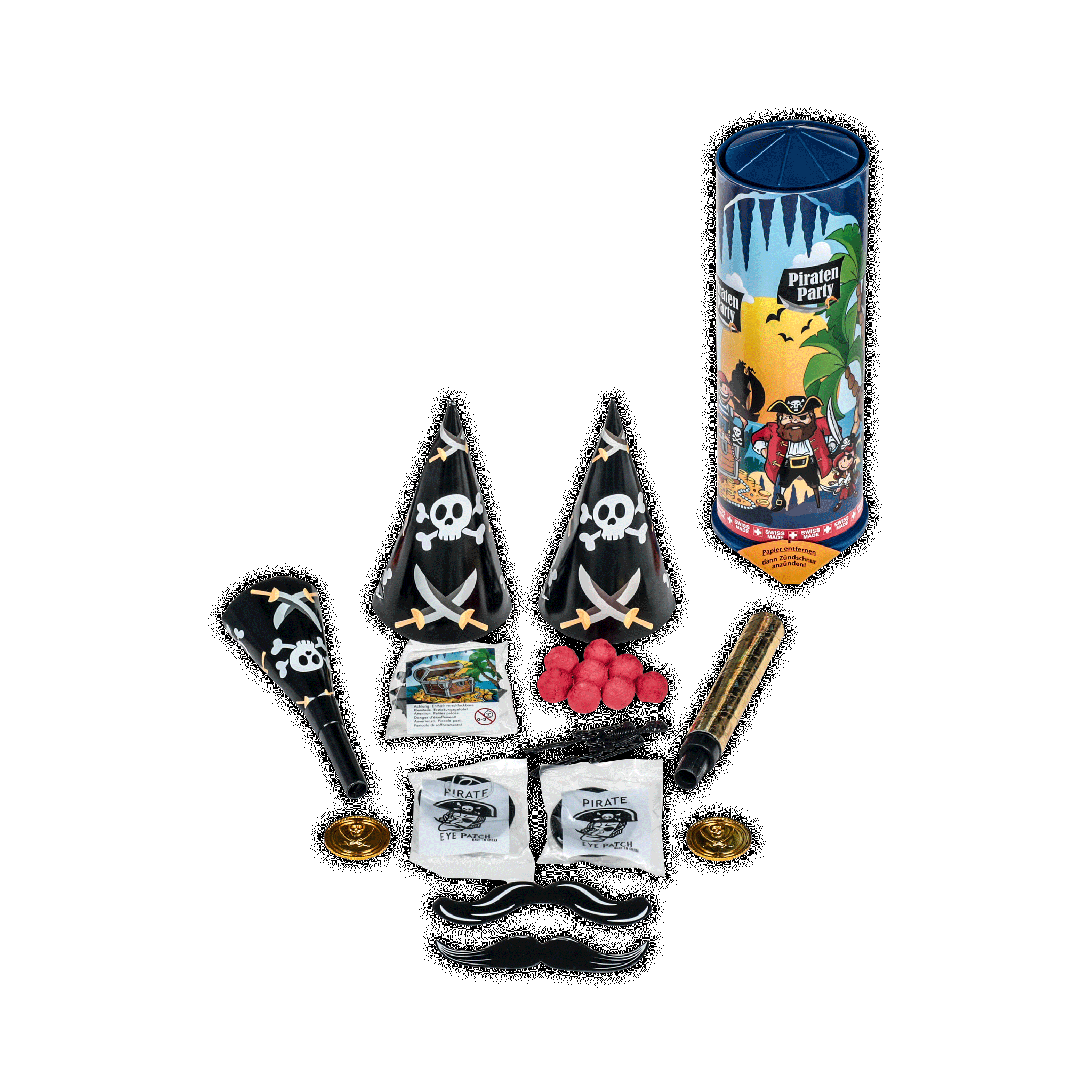 Tischbombe Piraten Party