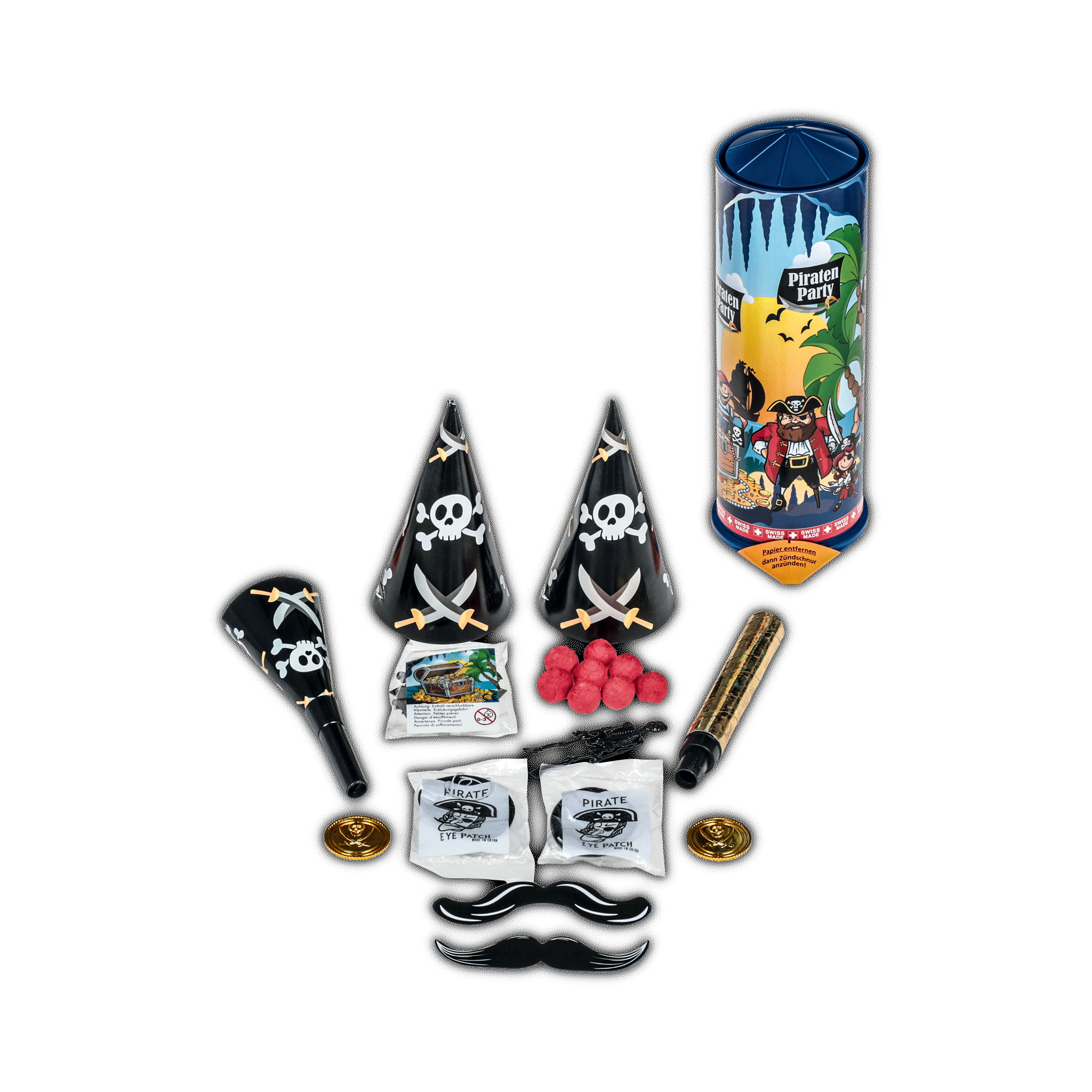 Tischbombe Piraten Party