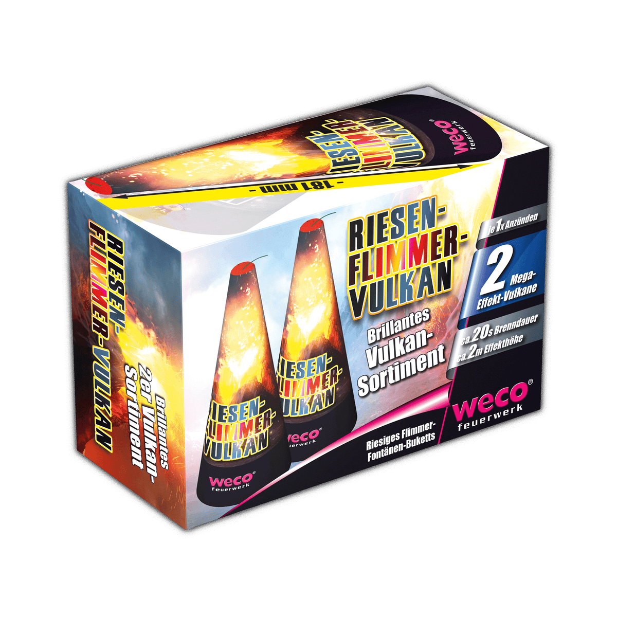 Riesen Flimmervulkan