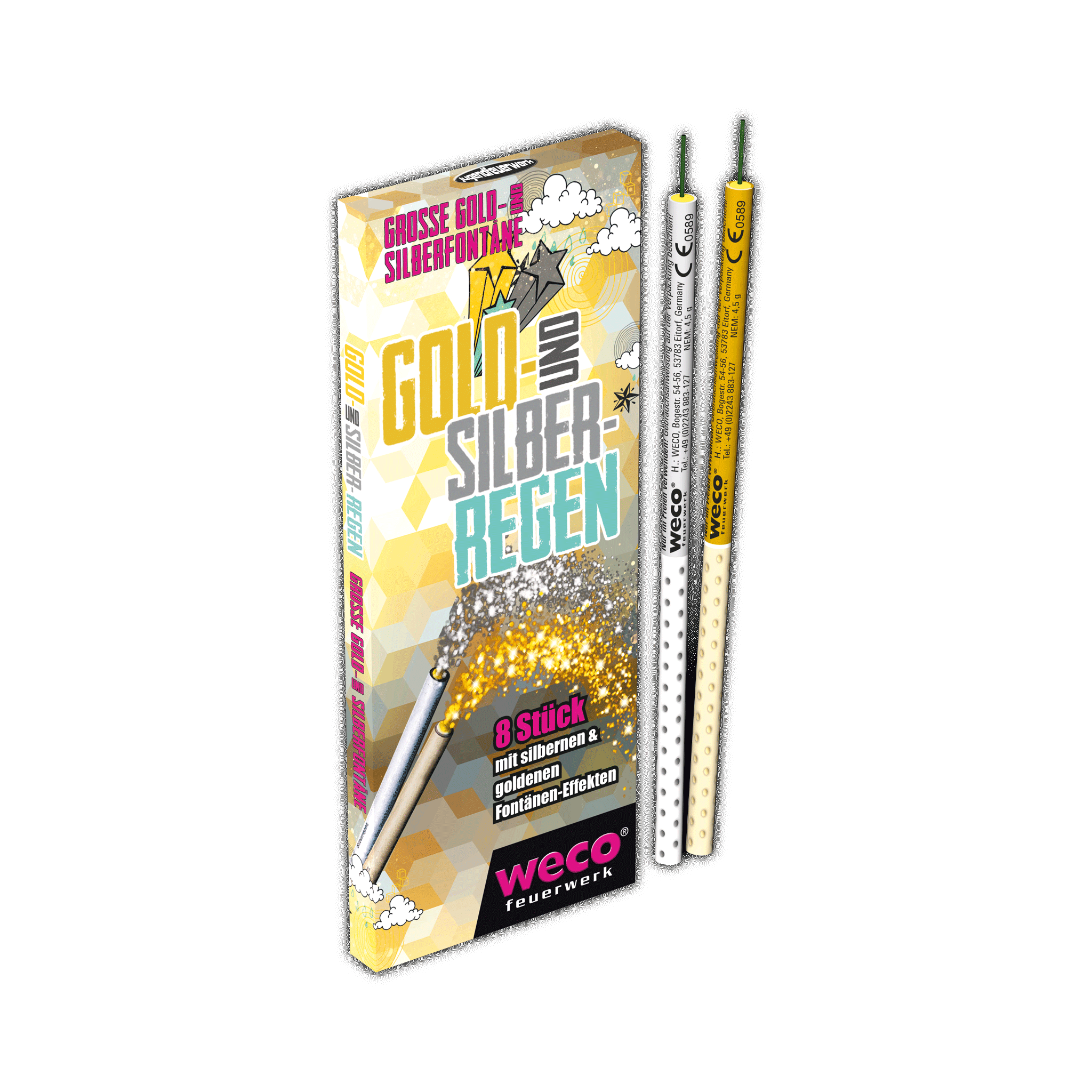 Gold- und Silberregen, groß