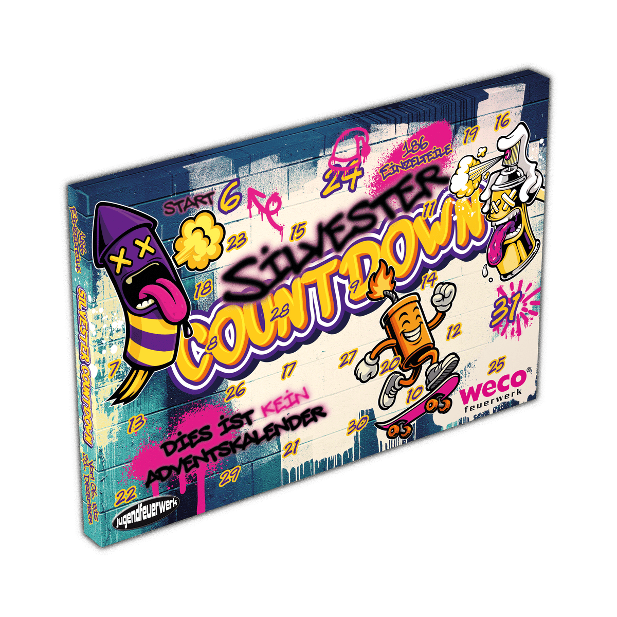 Silvester Countdown Kalender