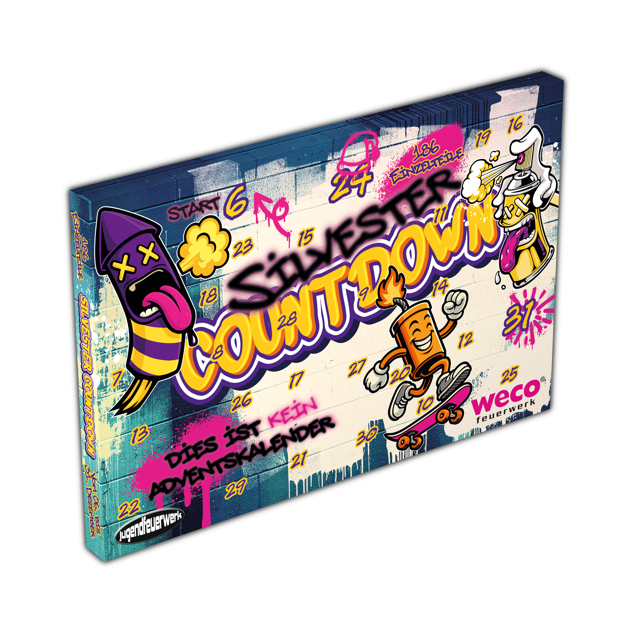 Silvester Countdown Kalender