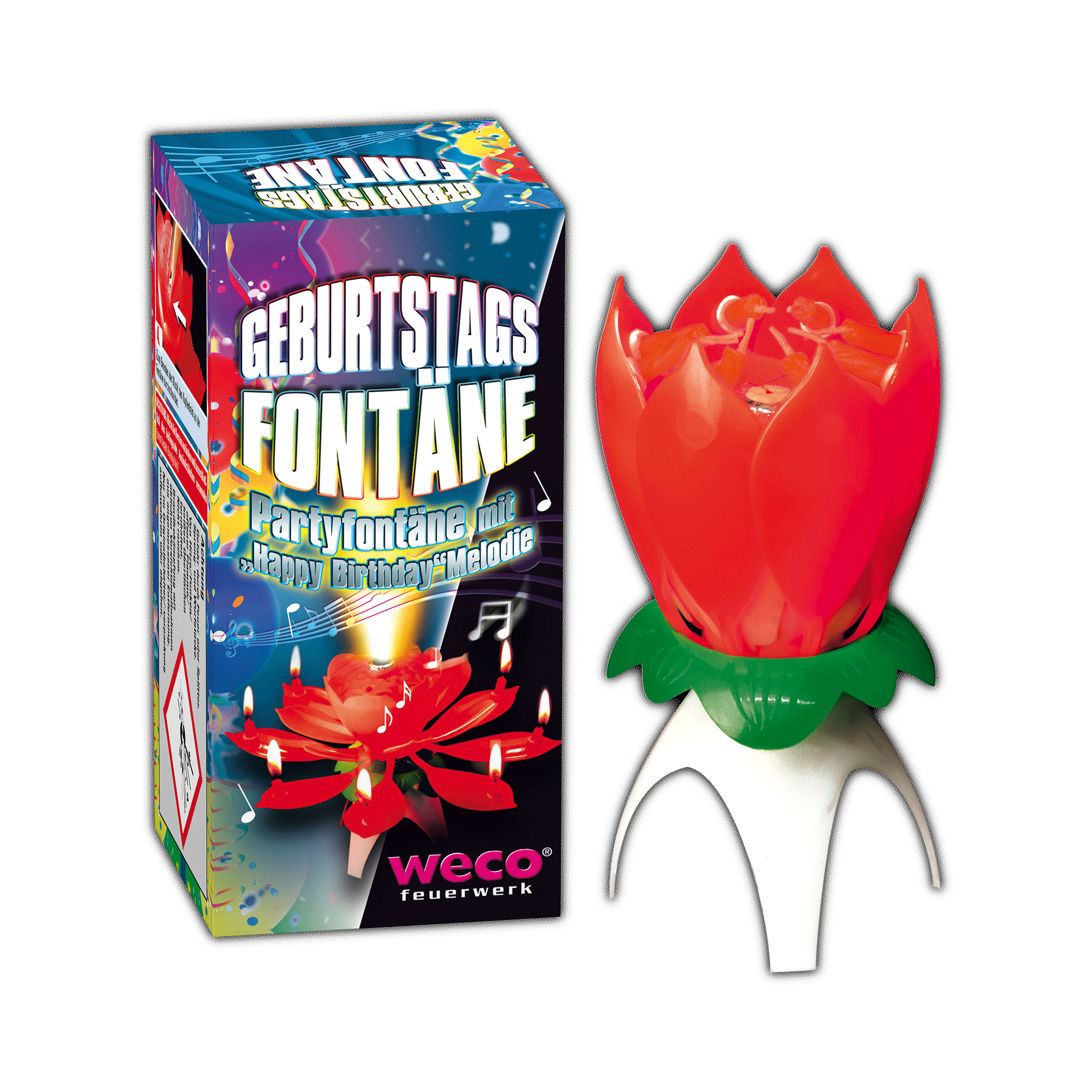 Geburtstagsfontäne