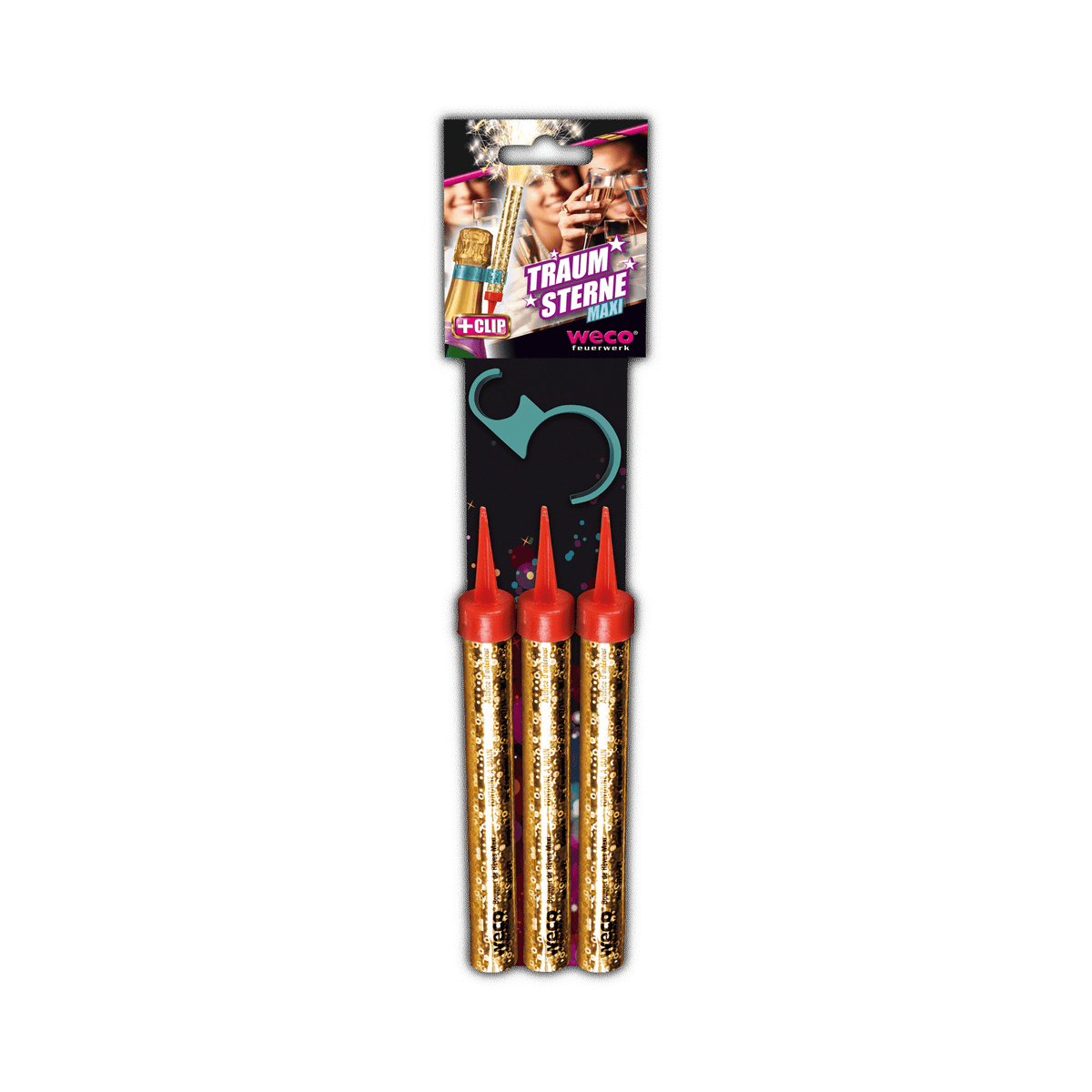 Traumsterne mit Flaschenclip