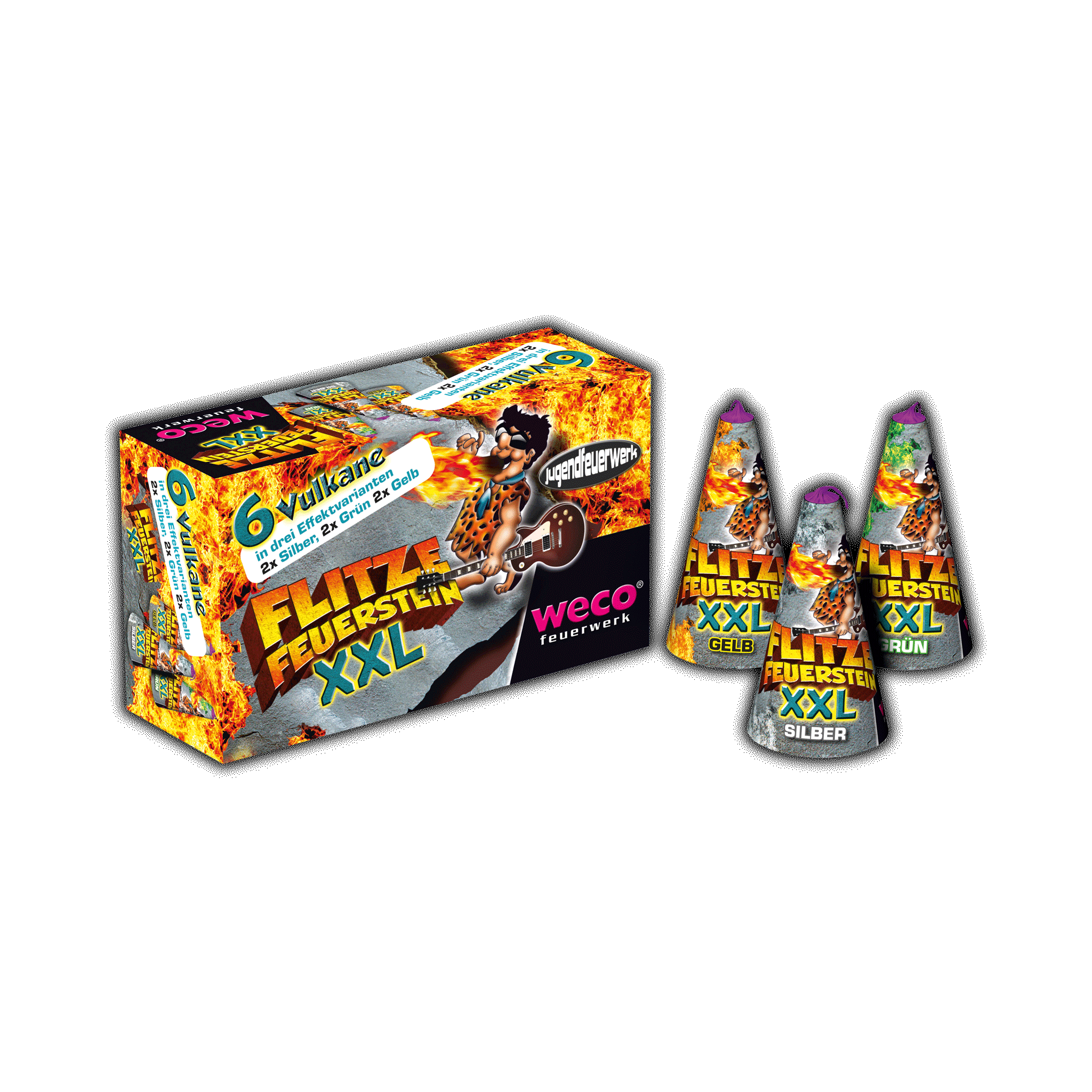 Flitze Feuerstein XXL
