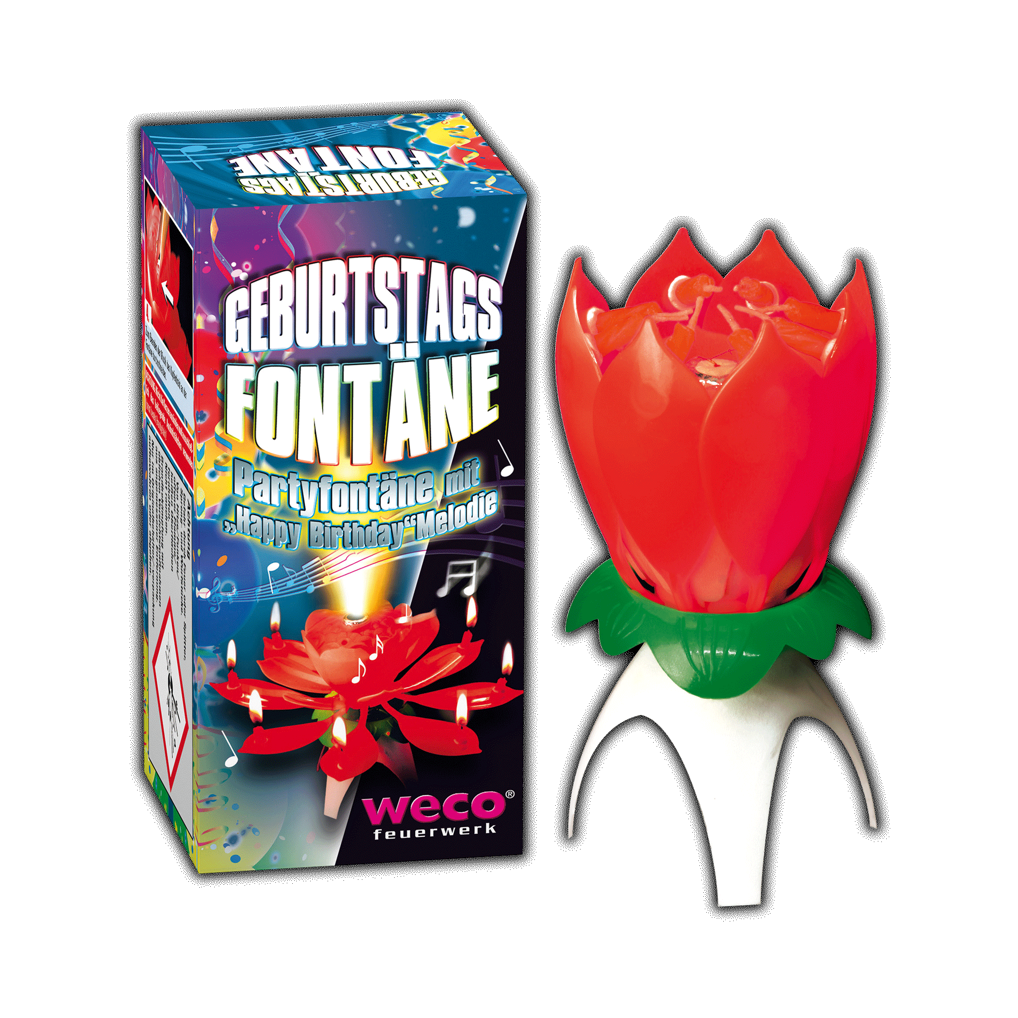 Geburtstagsfontäne