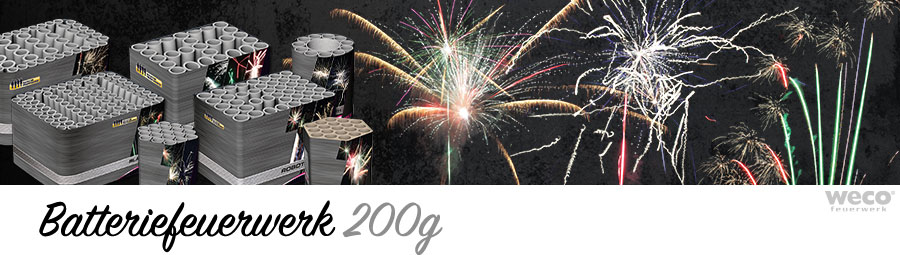 Weco-Feuerwerk-Batteriefeuerwerk-200g