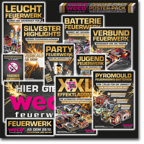 WECO Poster-Pack (ab 29.12.)