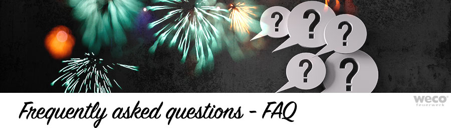 Weco-Feuerwerk-FAQ